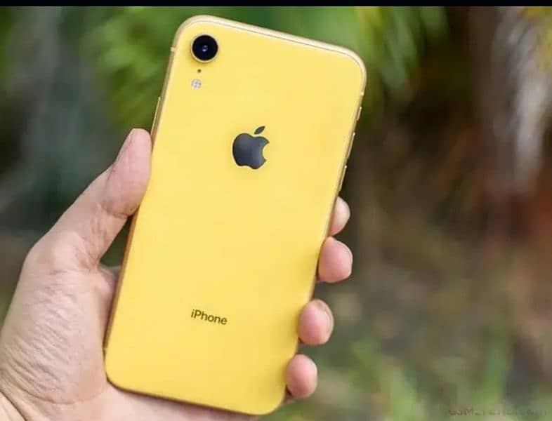 iphone XR jv yellow color 1