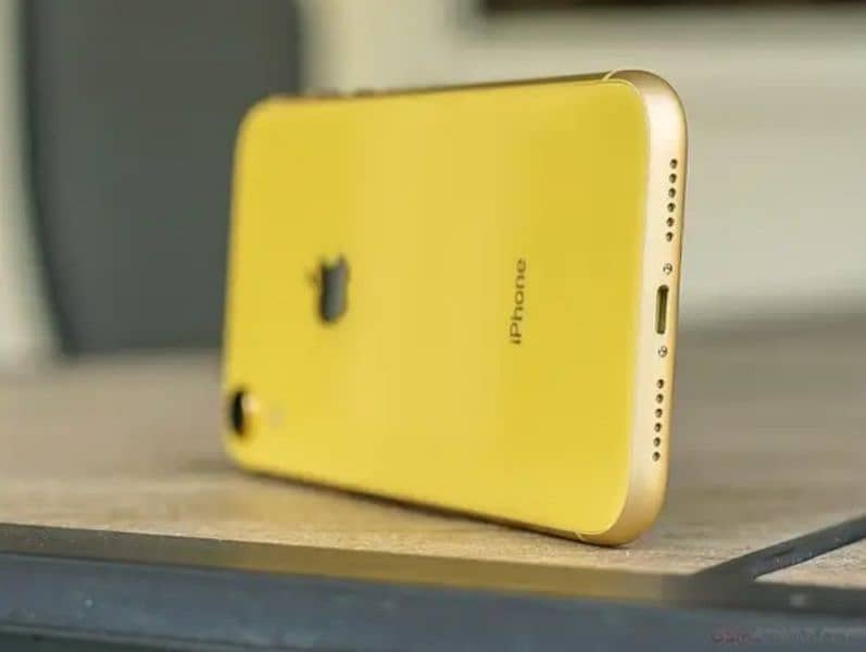 iphone XR jv yellow color 2