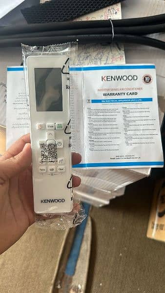 Kenwood brand New DC inverter 1.5 model 2024 seal argent 3