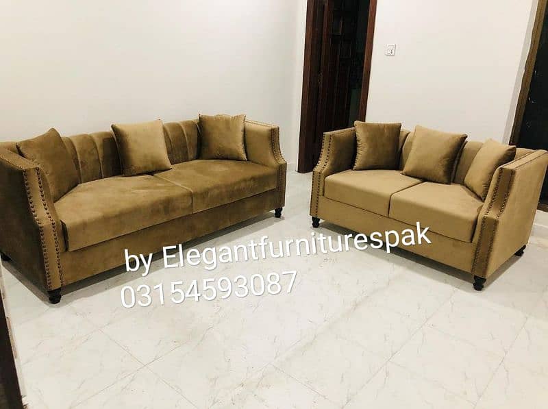 5 Seater Crescent Shaped Sofa Set 0