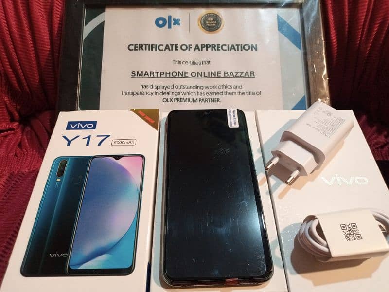 Vivo Y17 8gb/256gb PTA Approved O3355361156 3