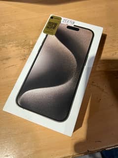 iPhone 15 pro PTA Approved | 258 GB