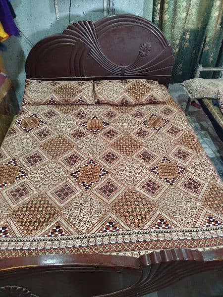 double bed size 78*60 in good condition 2