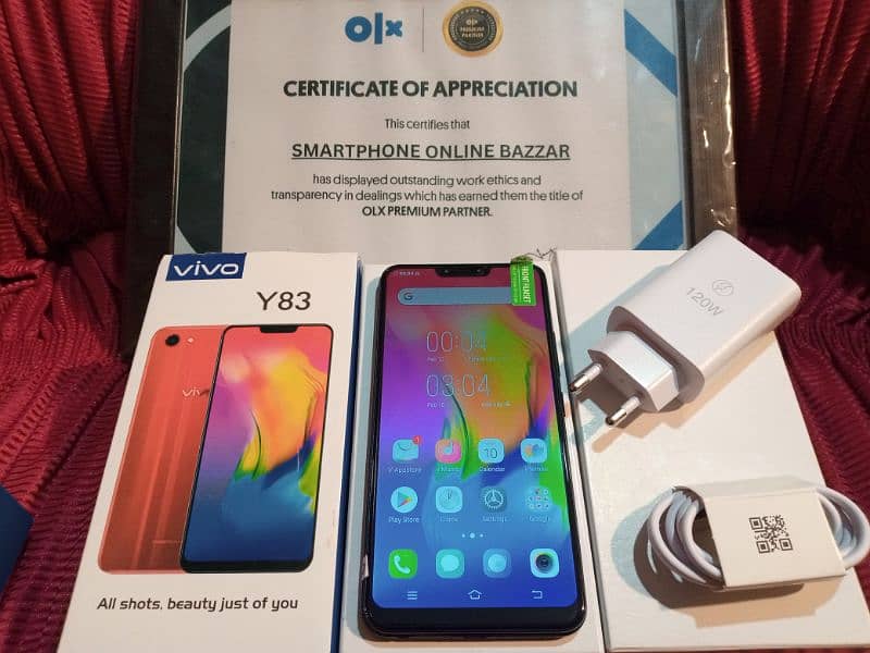 Vico Y83 6gb/128gb PTA Approved O3355361156 5