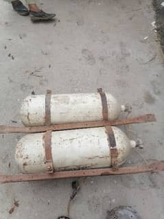 CNG cylinder and kit .