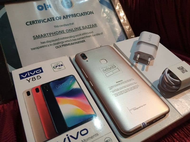 Vivo Y85 4gb/64gb PTA Approved O3355361156 5