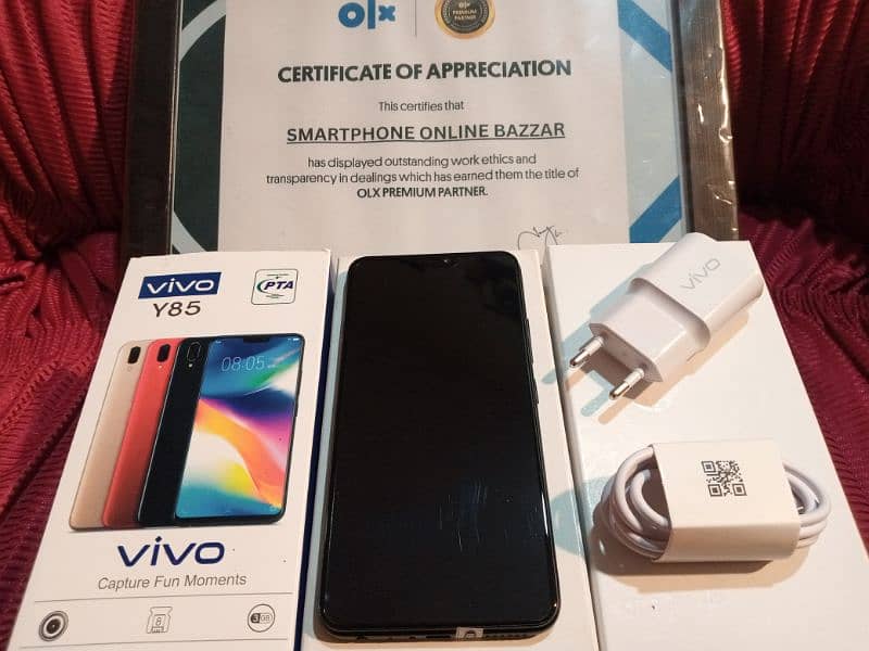 Vivo Y85 4gb/64gb PTA Approved O3355361156 6