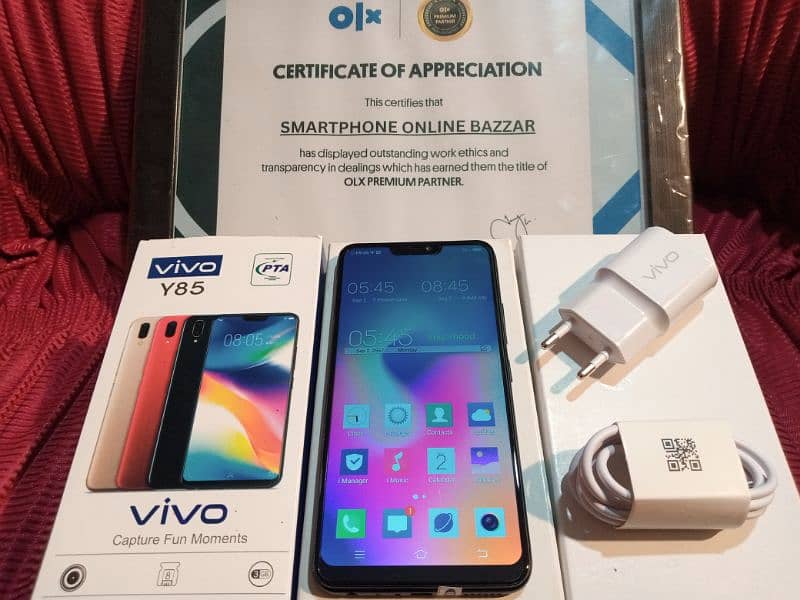 Vivo Y85 4gb/64gb PTA Approved O3355361156 7