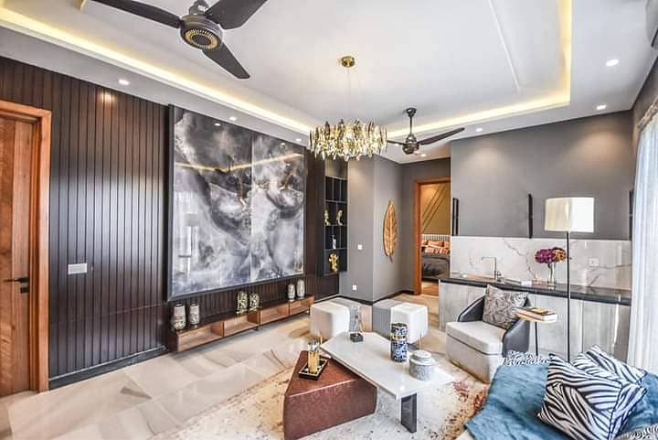 5 Marla Ultra Modern Brand New House For Sale In DHA 9 Town 12