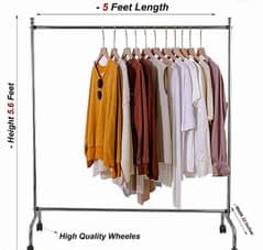 Cloths Hanging Stand Rack Single Pole