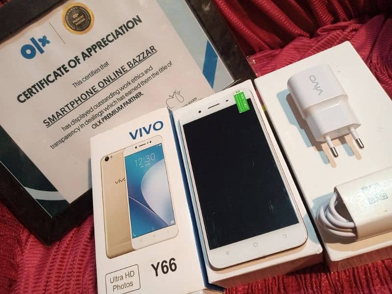 Vivo Y66 4gb/64gb PTA Approved O3355361156 3