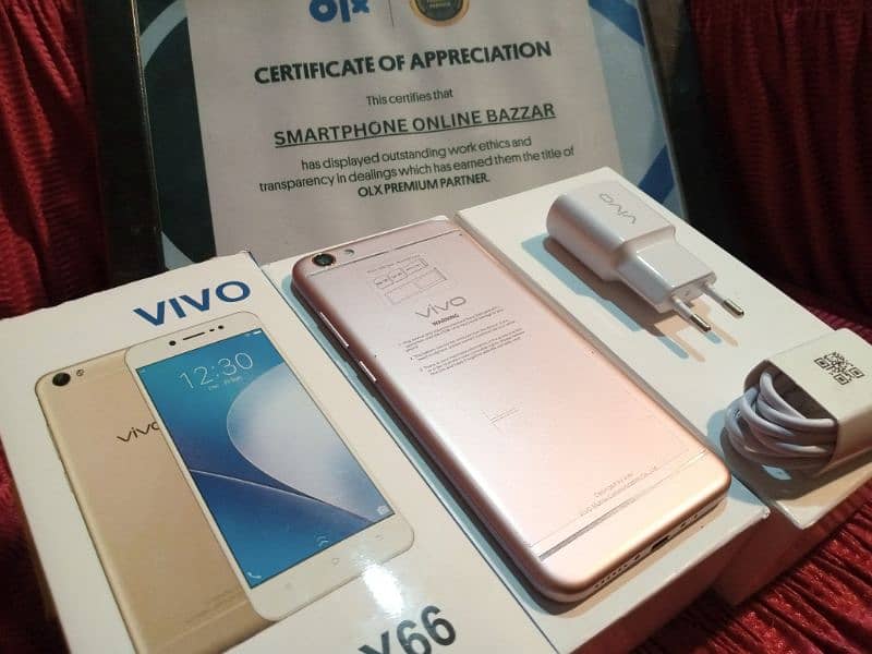 Vivo Y66 4gb/64gb PTA Approved O3355361156 4