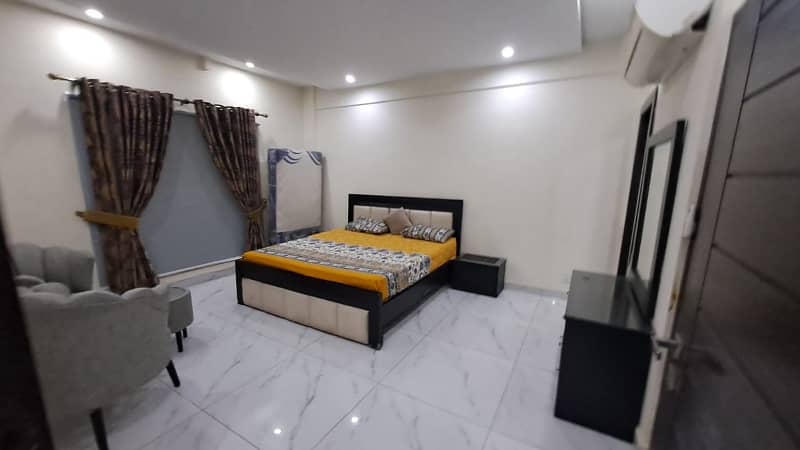 Bahria height 2 extension fully furnished 1 bedroom for rent in phase 4 bahria town Rawalpindi 6