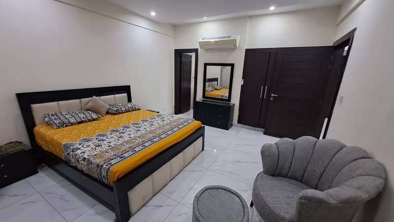 Bahria height 2 extension fully furnished 1 bedroom for rent in phase 4 bahria town Rawalpindi 9