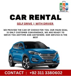 Self drive rent a car / Car Rental / Rent A car