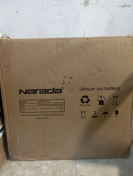 Lithium Ion Narada 51-V, NESR100 Series 0