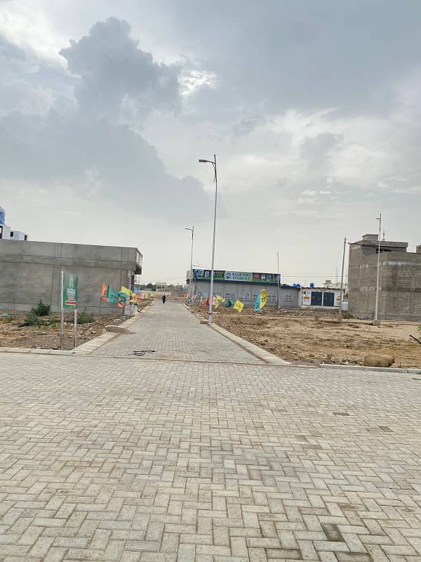 Malir Town Residency phase 1 80 sq yards plot for sale 18