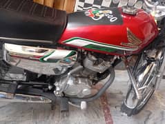 Honda 125cc 2023 model price 250000 condition 10 by 10 okay