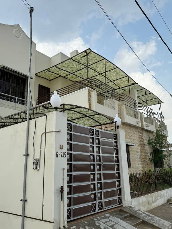 Falaknaz villas 120 sq yards Double story banglow For sale 18