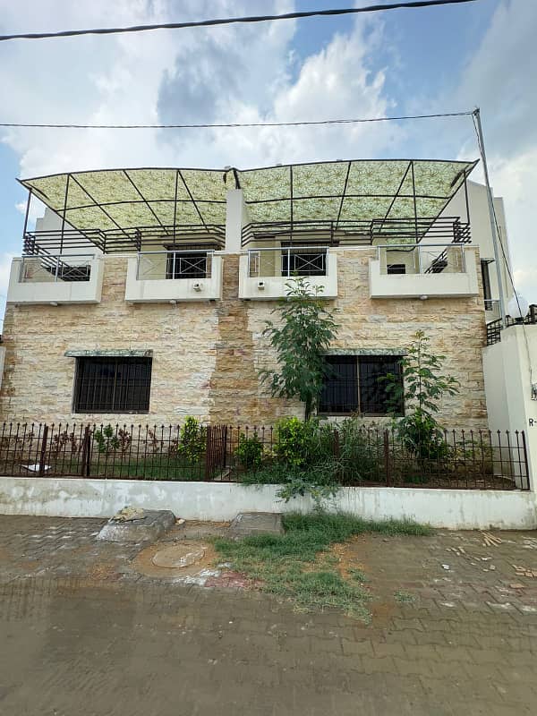 Falaknaz villas 120 sq yards Double story banglow For sale 19