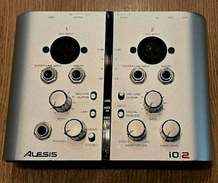 ALESIS IO2 Audio interface soundcard (exchange possible) 2