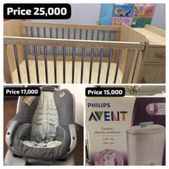 Kids Cot / Baby Cot / Kids Furniture / Kids Assesories for sale 0