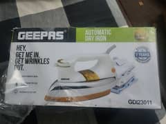 geepas iron