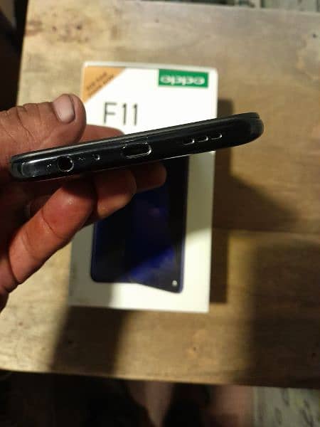 oppo f-11 Mobile 8/256 with box and charger 5