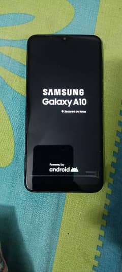 Samsung A10 Hang on logo