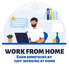 Online work at home