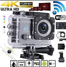 Action Sports Camera WiFi 4K 0