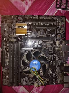 Asus Motherboard gaming with processor i5 6 gen