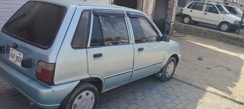 Suzuki Mehran VX 2011 Blue Colour 3