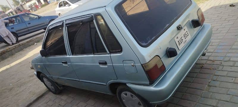 Suzuki Mehran VX 2011 Blue Colour 6