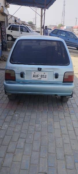 Suzuki Mehran VX 2011 Blue Colour 7