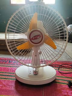 AC/DC chargeable fan with swing plus tecnology