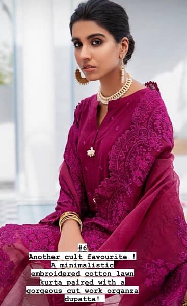 CROSS STITCH SEMI FORMAL EMBROIDERED DRESS FOR SALE ORGANZA DUPATTA 0