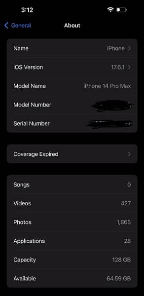 Iphone 14 pro max Non Pta(JV) 4