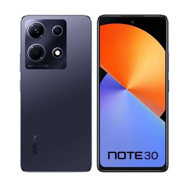 Infinix note 30 for sale 16gb to 256gb all okay 10by10/45fast charging 2