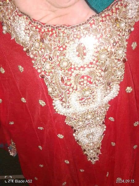 3 PC net suit with lehnga in large size 0