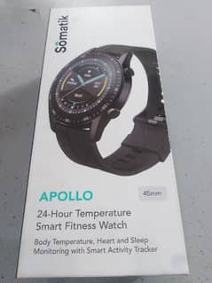 Somatik APOLLO 24-Hour Temperature Smart Fitness Watch 45mm