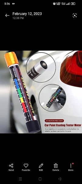 Car paint thikness tester bit 3003. . . 1