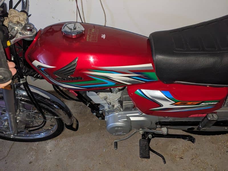 Honda CG 125 2023 Karachi Number 4