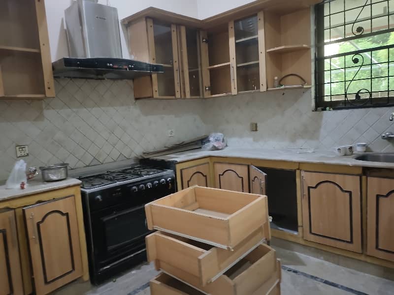 10 Marla House Facing park For Rent Wapda Town 12