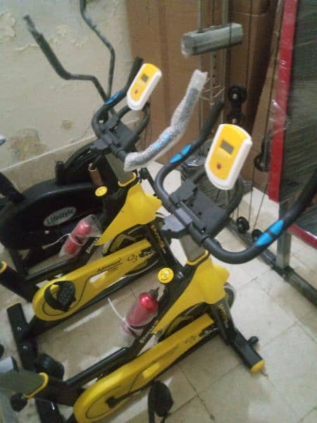 treadmils. (0309 5885468). ellapticals. spin bikes  ellipticals. 8