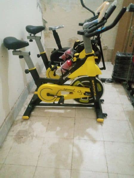 treadmils. (0309 5885468). ellapticals. spin bikes  ellipticals. 9