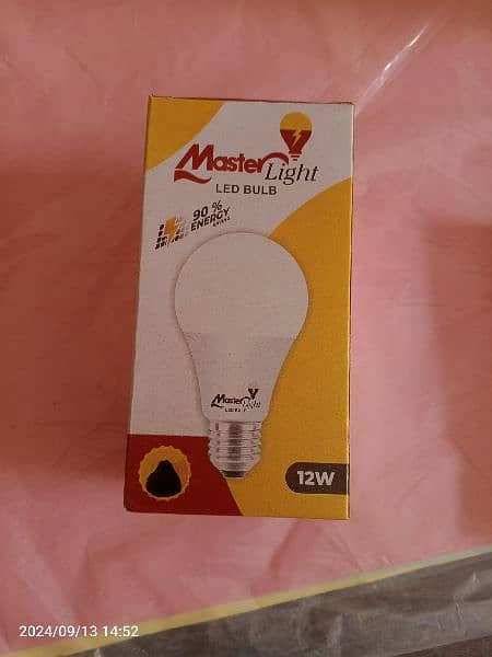 multi colored Led bulb 12 watt 7