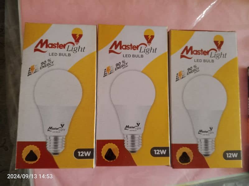 multi colored Led bulb 12 watt 8