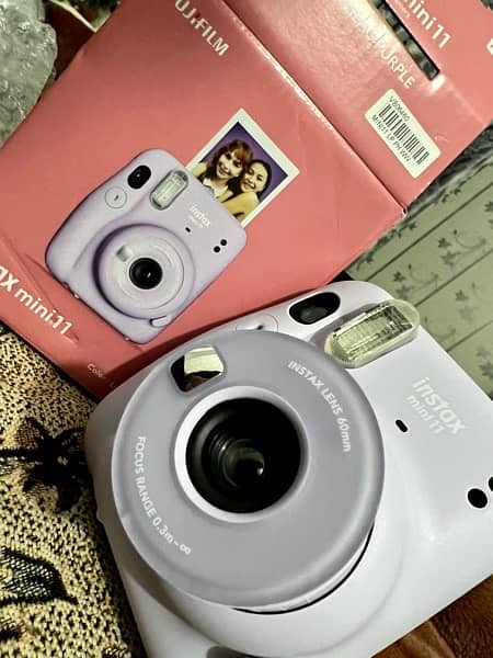 Intax mini 11 instant camera with all accessories 7