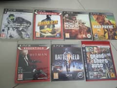 PS3 controller with 7 games 0